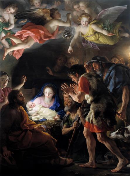 Paint By Number The Adoration of the Shepherds - Anton Raphael Mengs