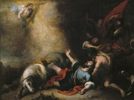 The Conversion of Saint Paul - Bartolome Esteban Murillo