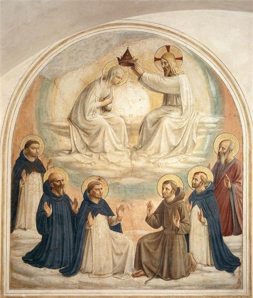 Paint By Number The Coronation of the Virgin - Fra Angelico