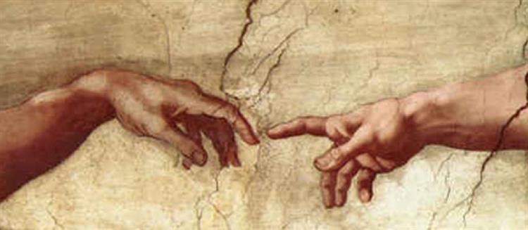 The Creation of Adam Michelangelo
