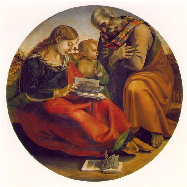 Paint By Number The Holy Family - Luca Signorelli