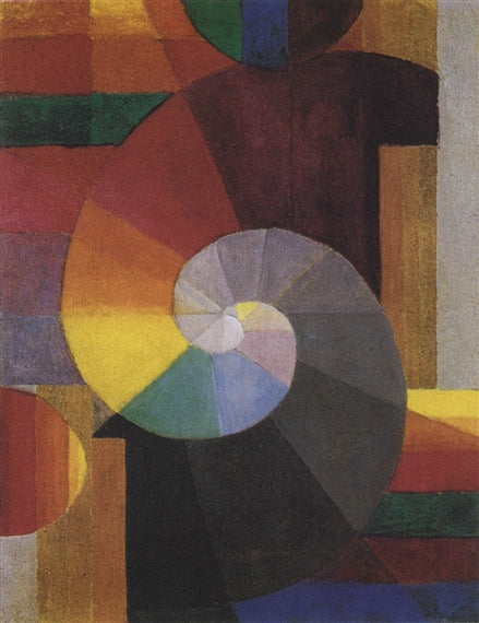 Paint By Number The Meeting - Johannes Itten