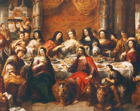 Paint by Number The Wedding Feast of Cana - Jan Cossiers