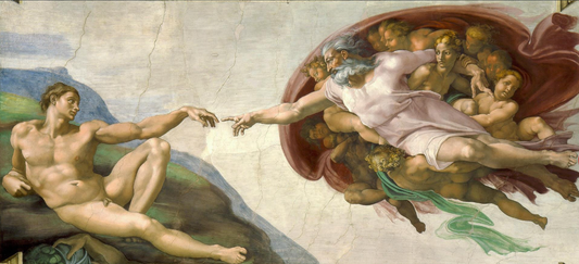Paint By Number The Creation of Adam 1 by Michelangelo