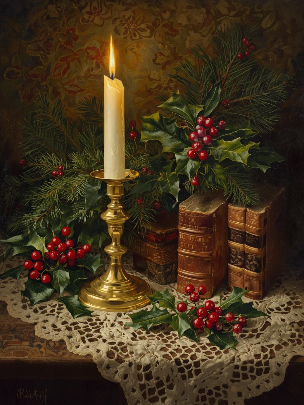 Paint by Number Cozy Candlelight Décor