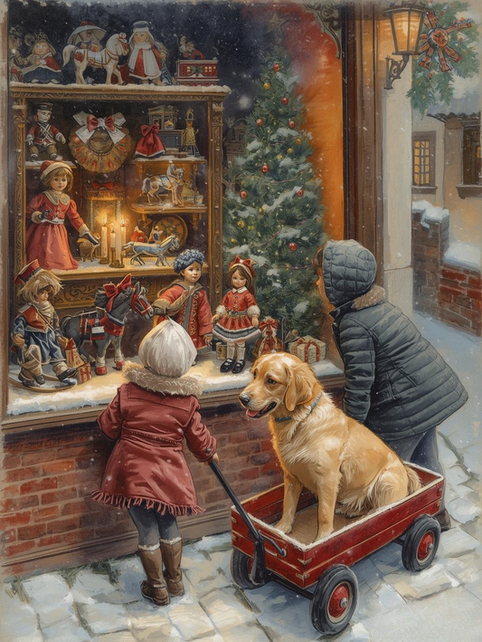 Paint by Number Frosted Windows, Warm Hearts