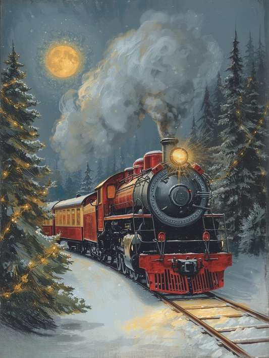 Paint by Number Pine Valley Express