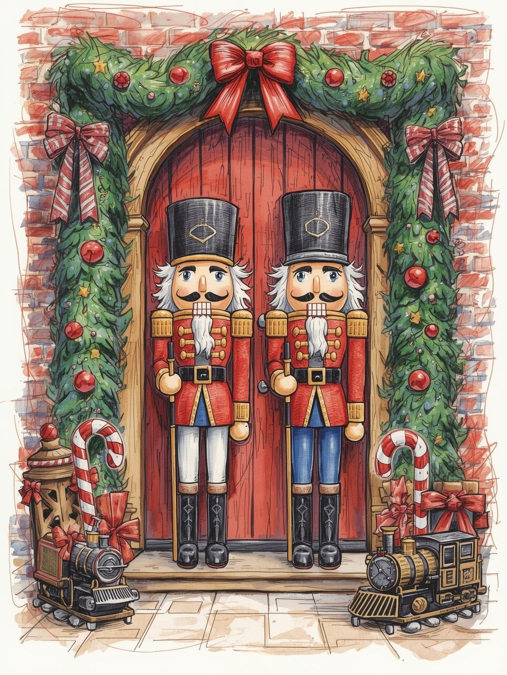 Paint by Number Noble Nutcrackers