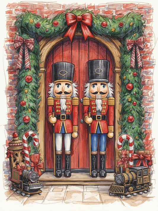 Paint by Number Noble Nutcrackers