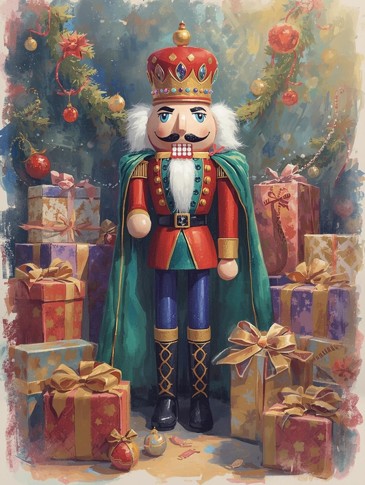 Paint by Number Sweet Nutcracker