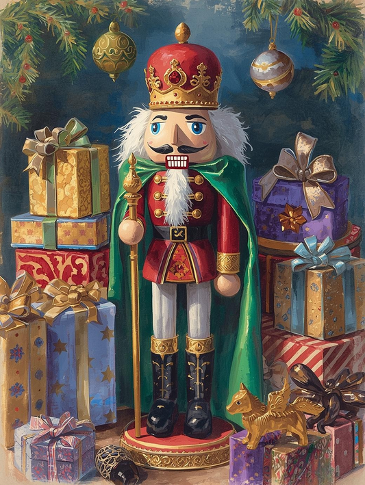 Paint by Number Timeless Nutcracker