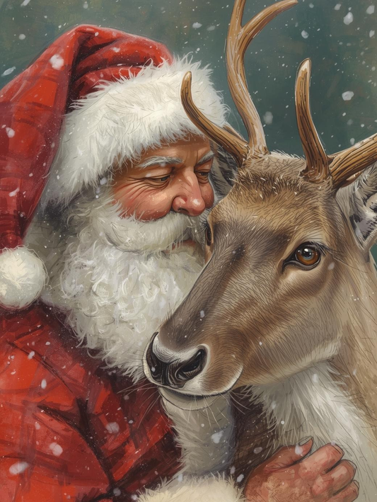 Paint by Number The Keeper of Reindeer Dreams