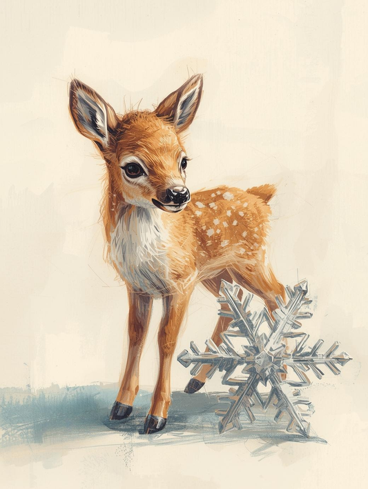 Paint by Number Jingle Baby – A Reindeer’s First Christmas