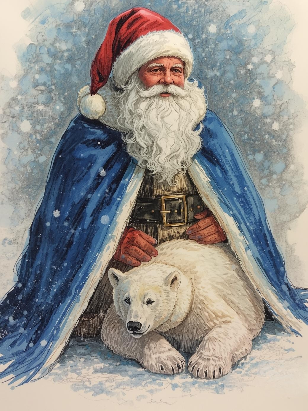 Paint by Number Companions of the Frozen Realm