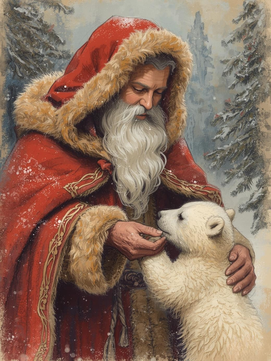 Paint by Number Arctic Friendship