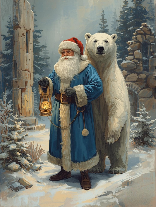 Paint by Number Santa’s Snowland Protector