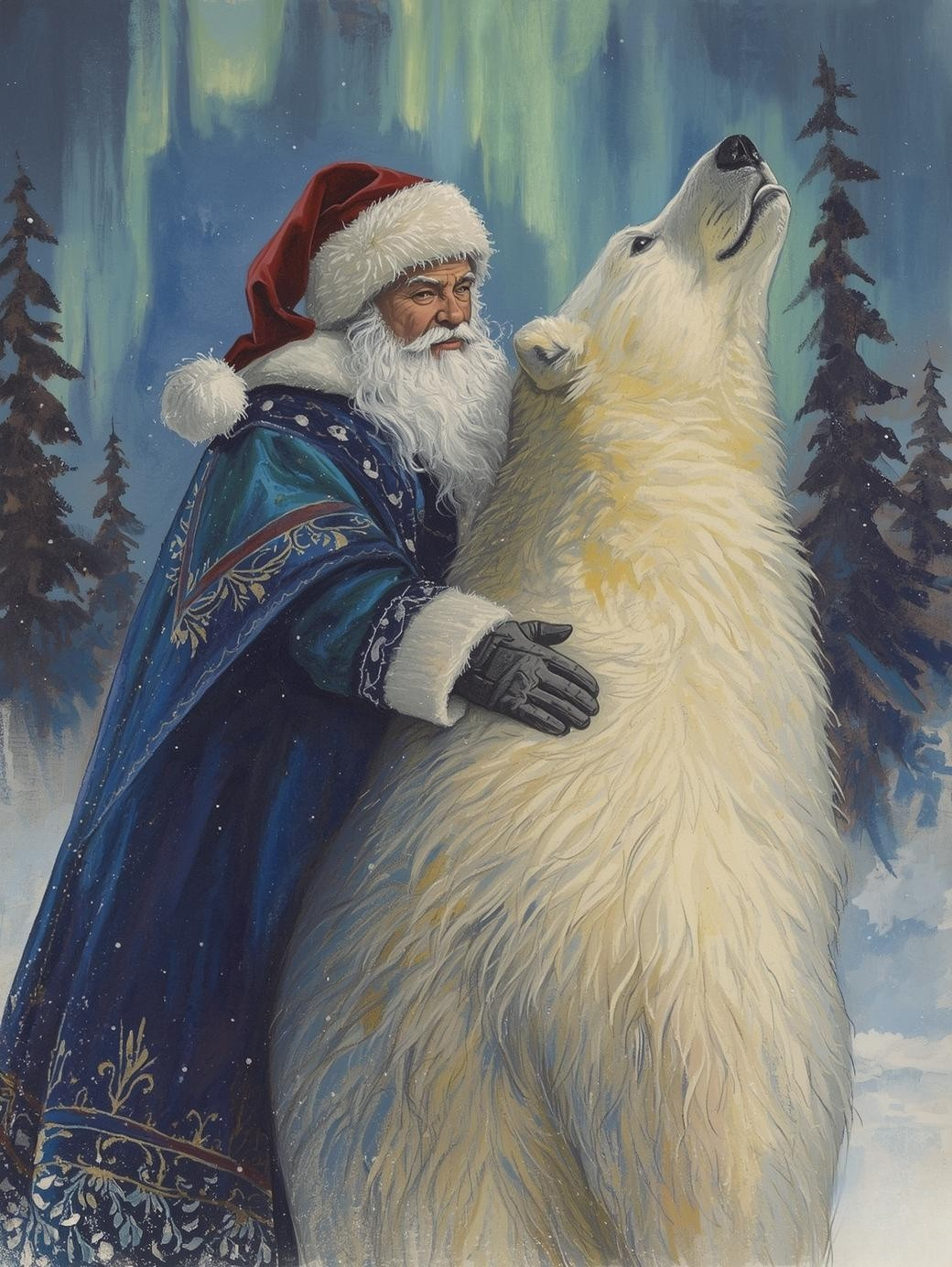 Paint by Number Winter’s Sacred Companions