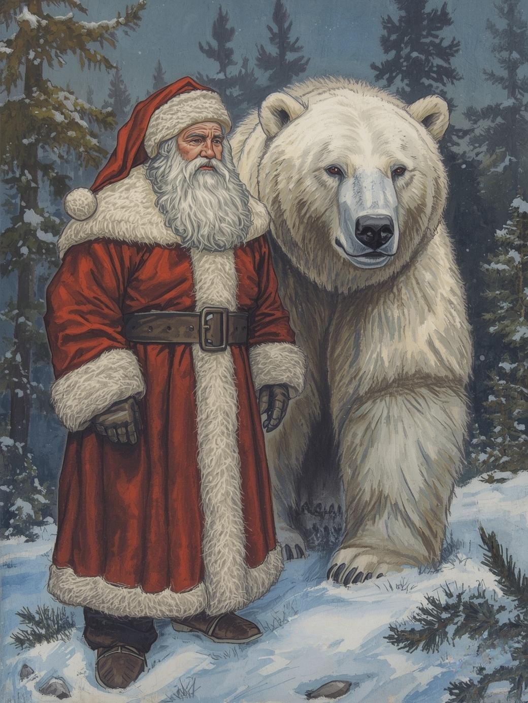 Paint by Number Keeper of the Arctic Realm