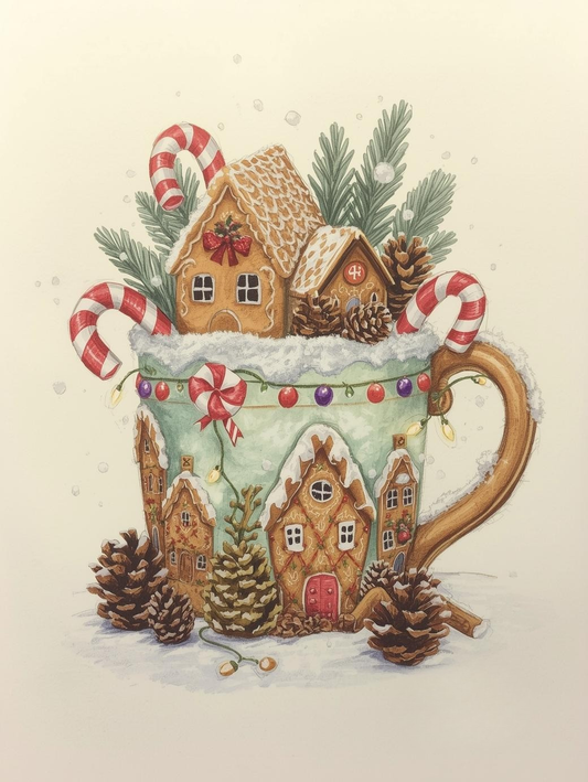 Paint by Number Oh What Fun Mug