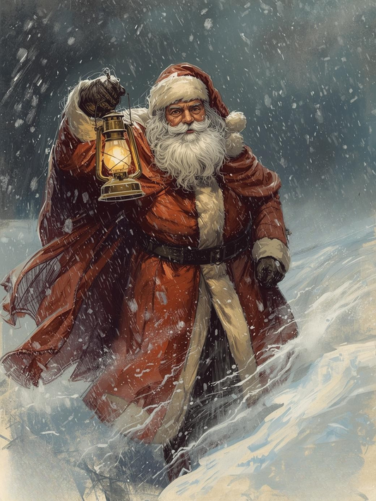 Paint by Number Snowy Jolly Journey