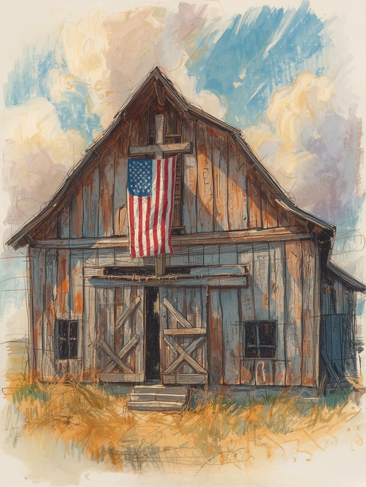 Paint By Number Strength in the Storm