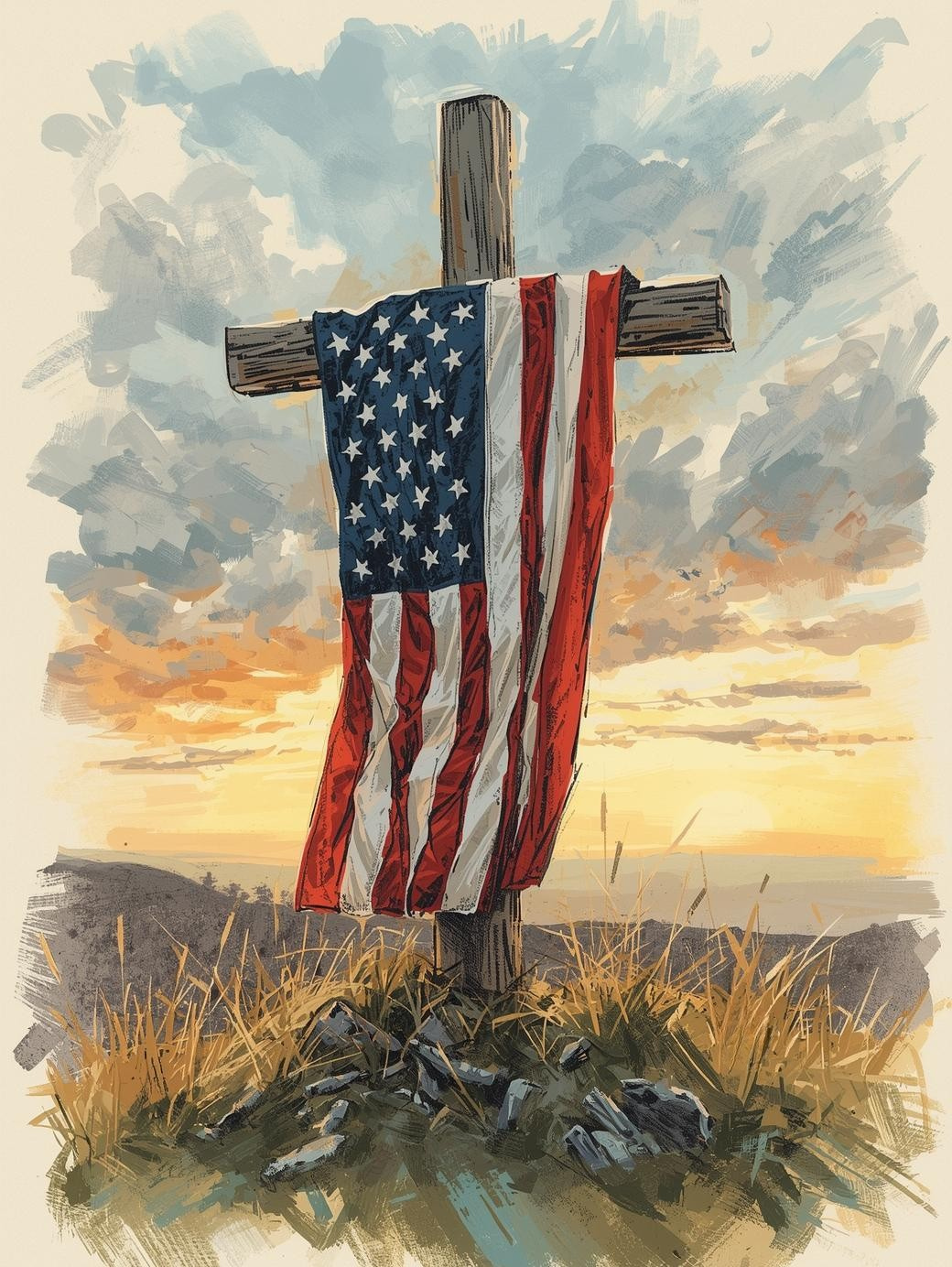 Paint By Number Spirit of Liberty