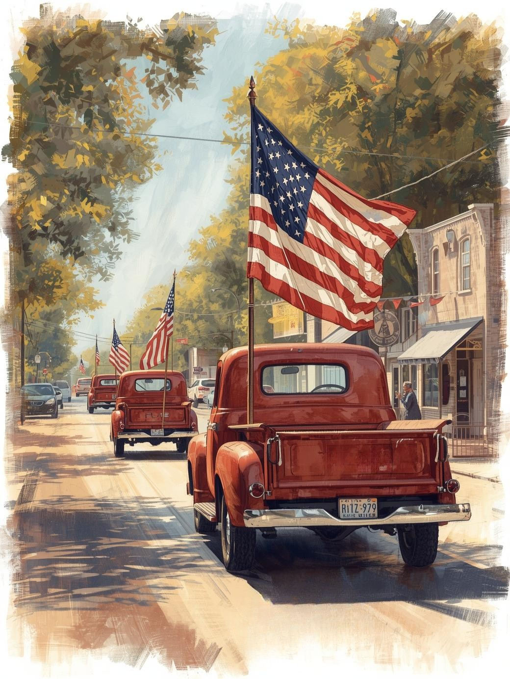 Paint By Number Freedom Forever