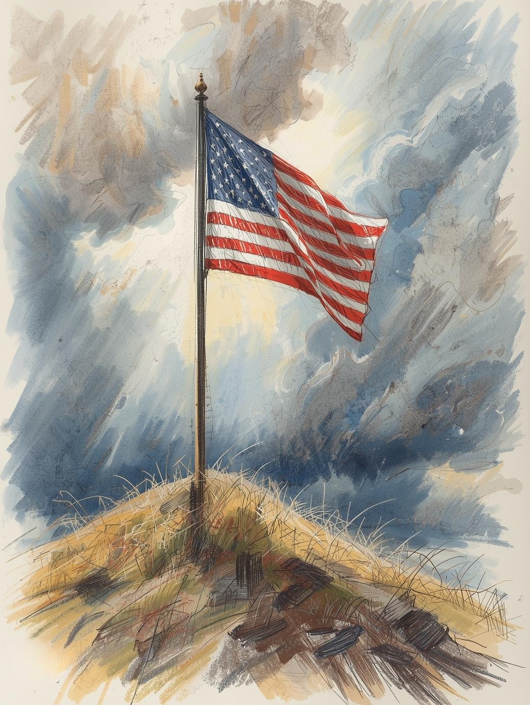 Paint By Number Star-Spangled Dreams