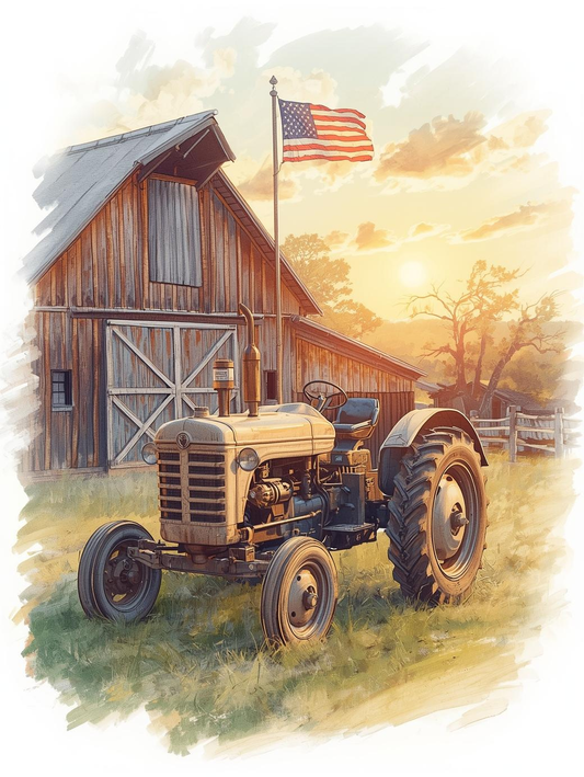 Paint By Number The American Spirit