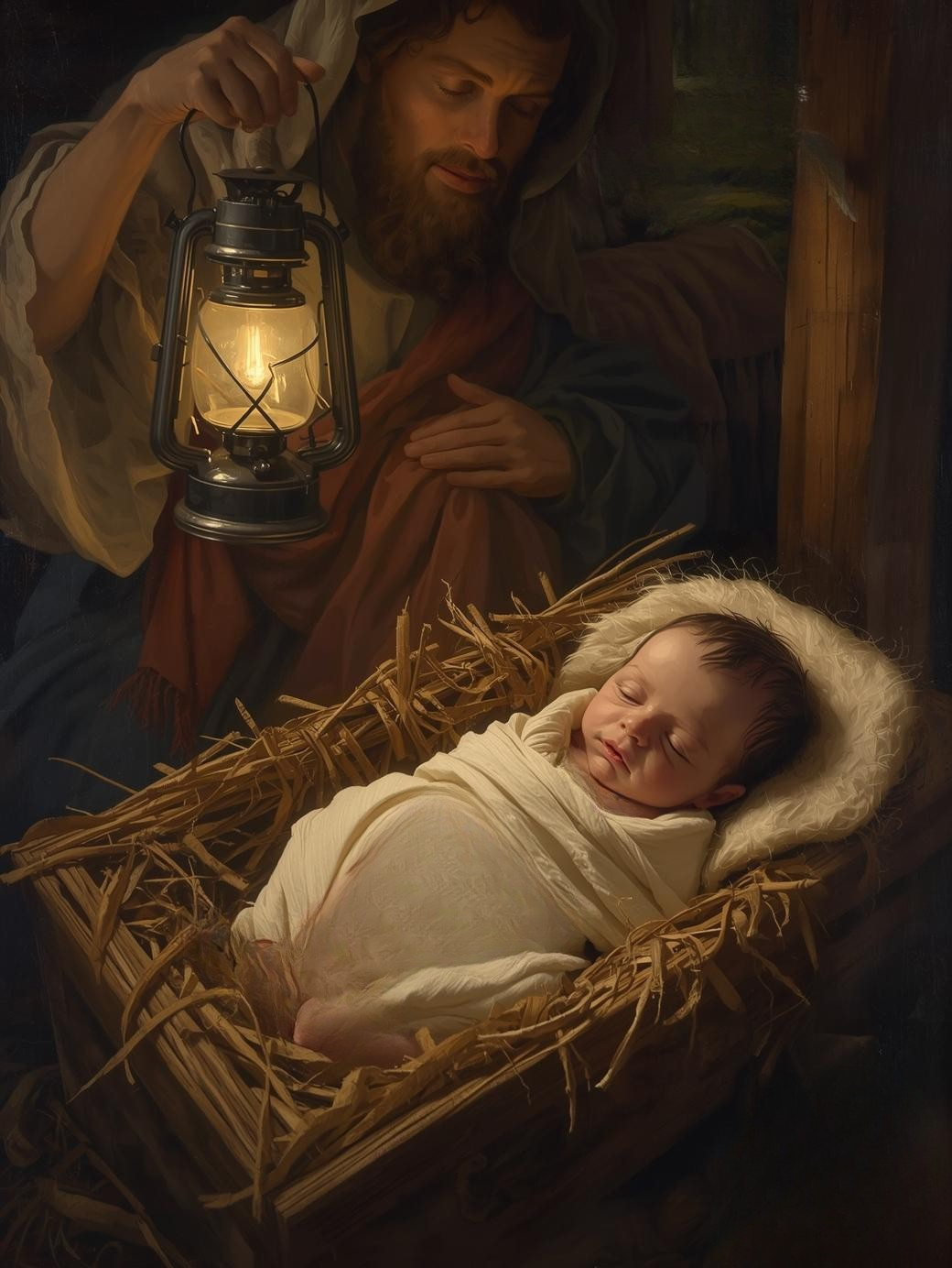 Angelic Nativity Paint by Number