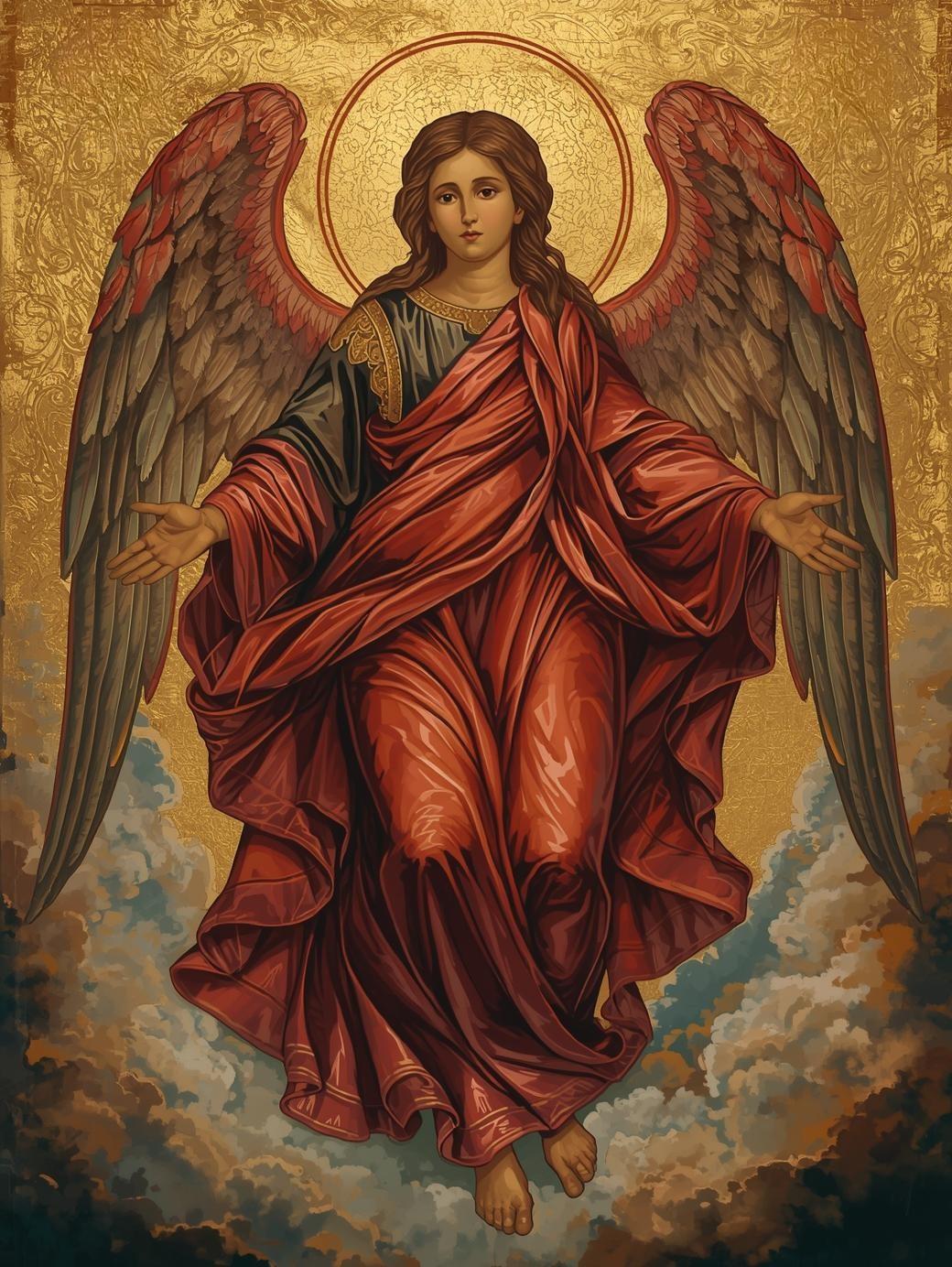 Holy Angel Icon Paint by Number