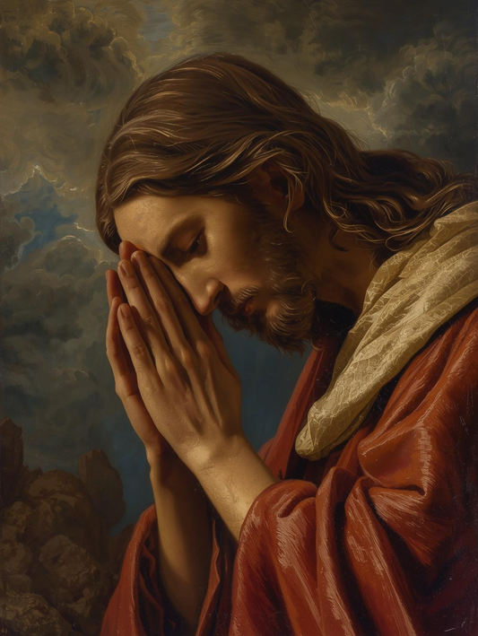 Sacred Garden Prayer – Jesus at Gethsemane Paint by Number
