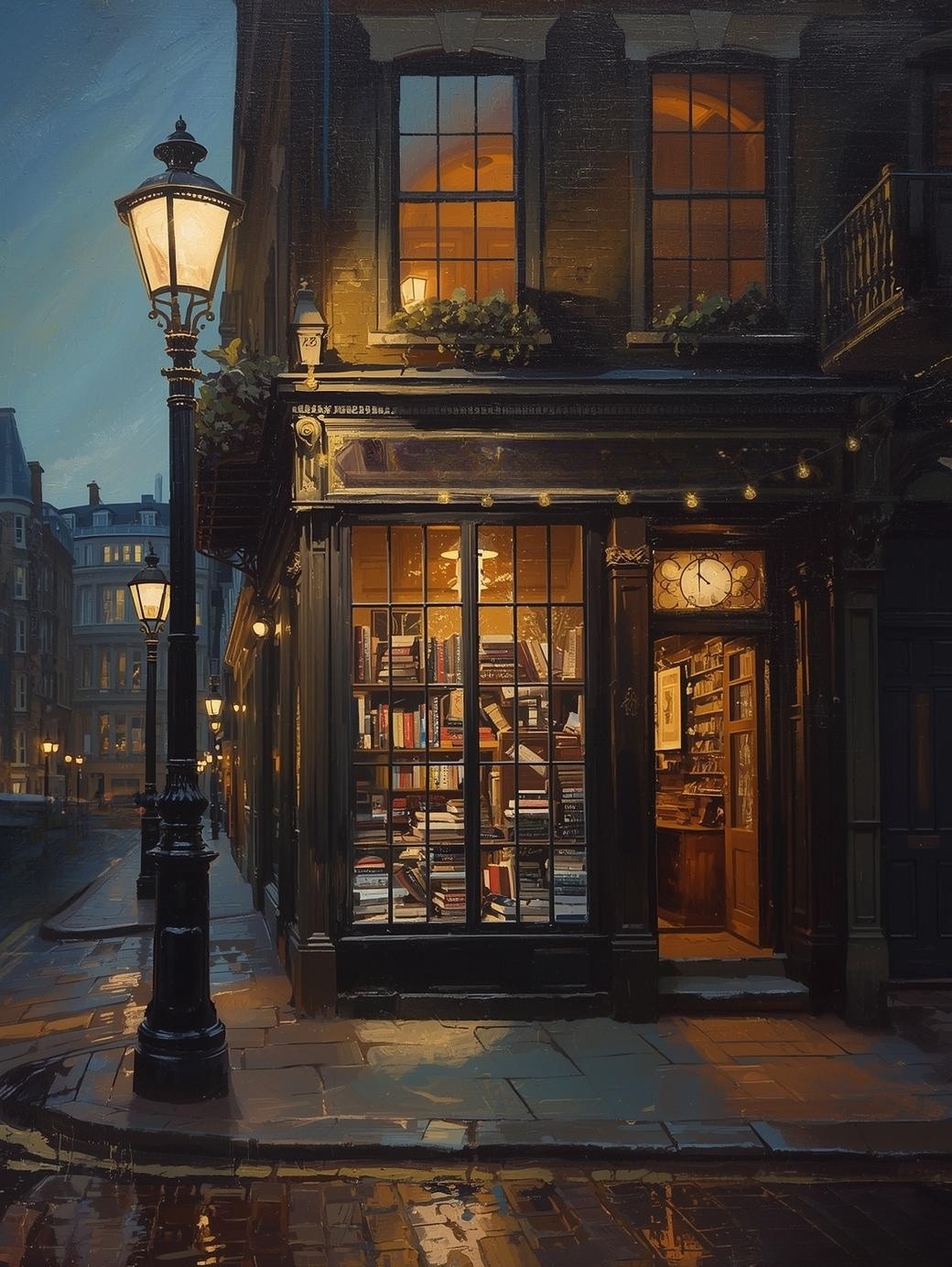 Paint by Number Old Library