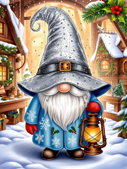 Paint by Number Wizarding Holiday Magic Gnome