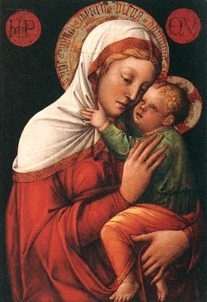 Paint By Number Virgin and Child - Jacopo Bellini