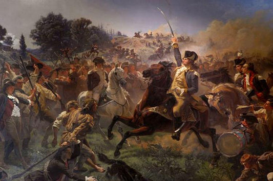 Paint By Number Washington Rallying the Troops at Monmouth Emanuel Leutze