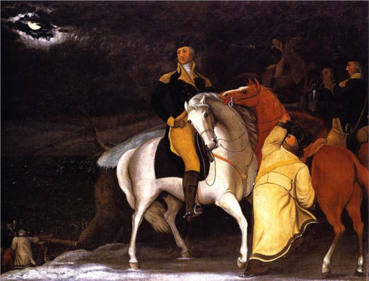 Paint By Number Washington at the Delaware 1 – Edward Hicks