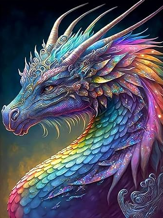 Paint By Number Whimsical Realms Dragon