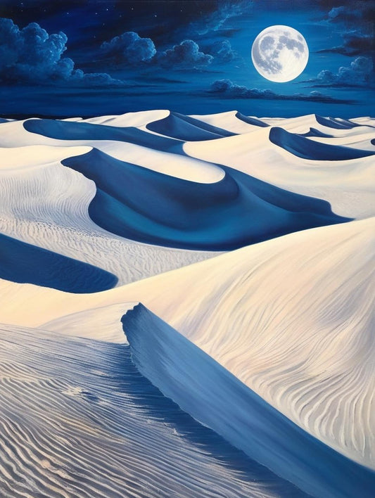 Paint by Number White Sands National Park (New Mexico)