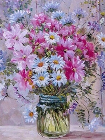 Paint by Number Wildflower Bouquet
