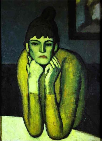 Woman with chignon Pablo Picasso