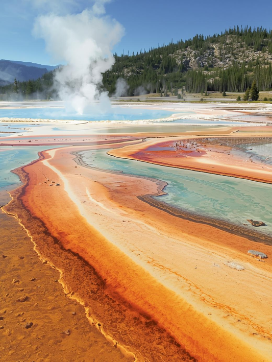 Yellowstone National Park (Wyoming)  Paint by Number Beauty