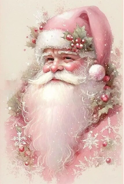 Paint By Number Whimsical Winter Santa