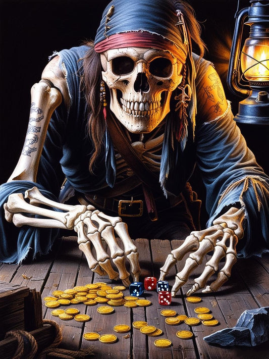 Paint by Number Double or Nothing: Pirate’s Gamble