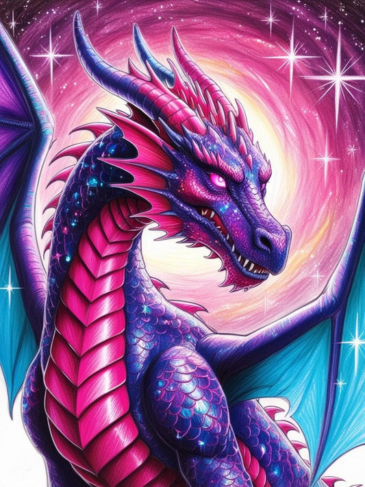 Paint by Number Twilightbane Dragon