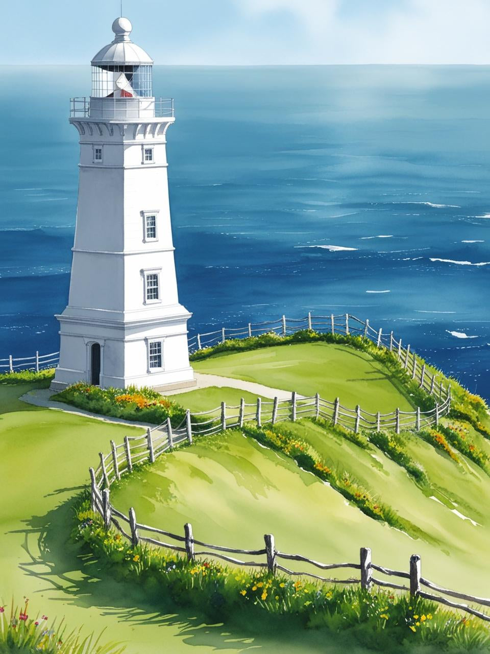 Paint by Number Lighthouse Adventure