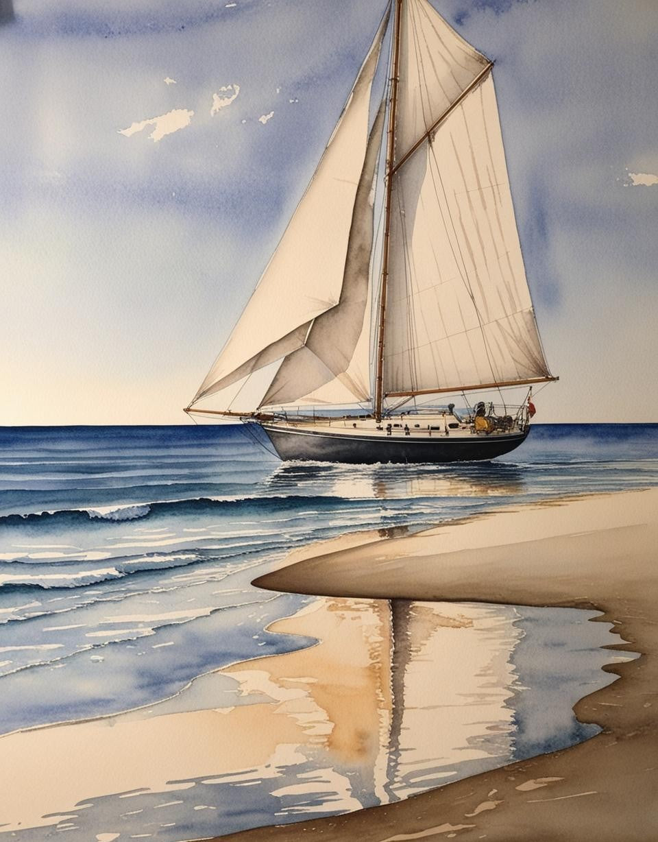 Paint by Number Ocean Tranquility