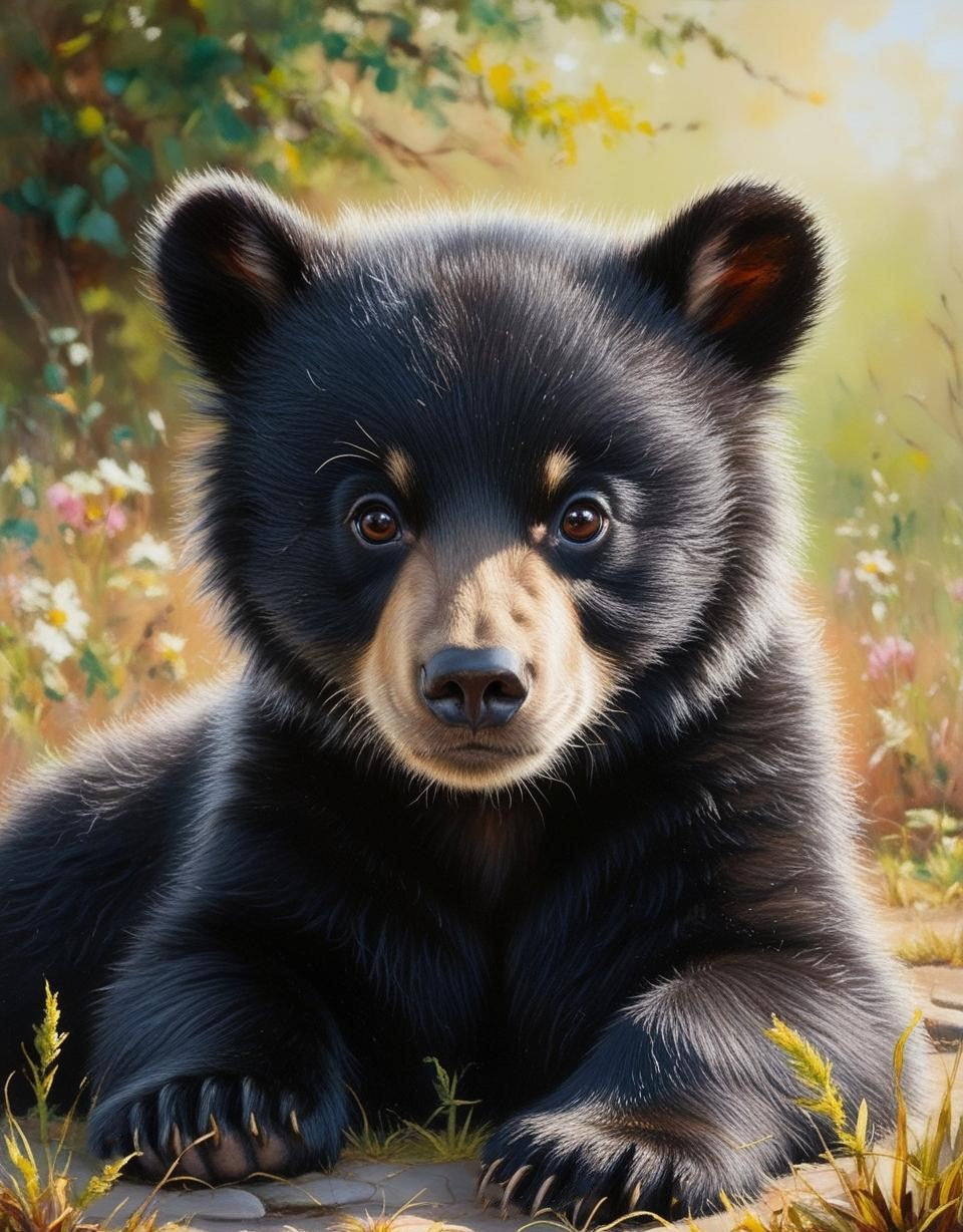 Paint By Number The Playful Cub