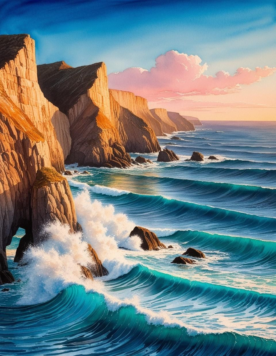 Artist Num Paint by Number Ocean Breeze – Artist By Number