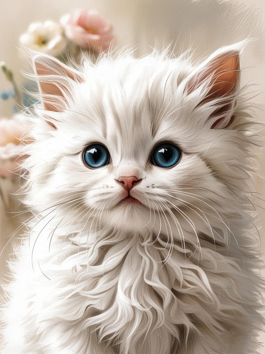 Paint by Number Charming Kitten